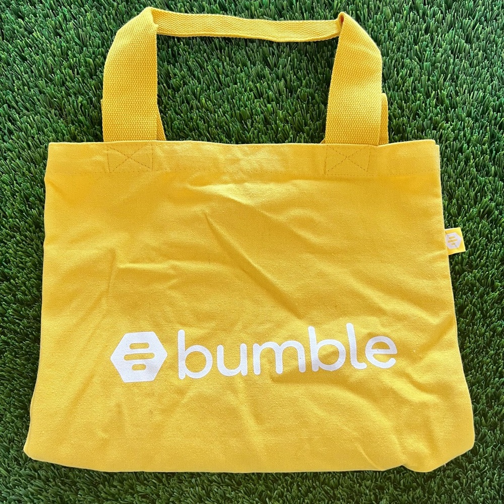 Bumble Logo Tote Bag (Yellow)